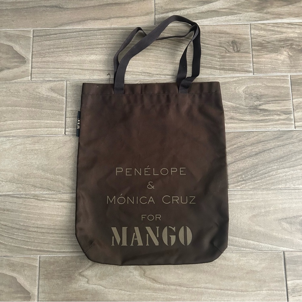 Mango Dark Brown Designer Tote - Picture 2 of 4